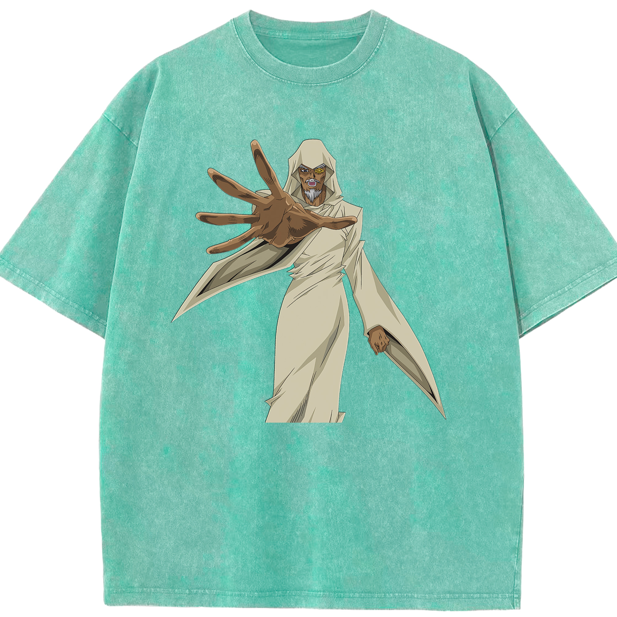 （画像用） 遊☆戯☆王 Yu-Gi-Oh! 綿100% ヴィンテージ風 半袖Tシャツ（フロントプリント）